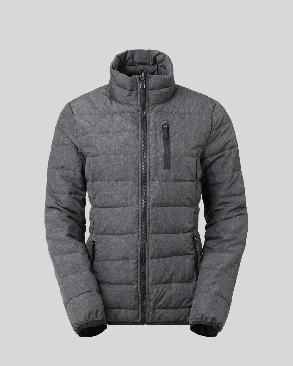 JKT009-M - Quilted zip-up jacket