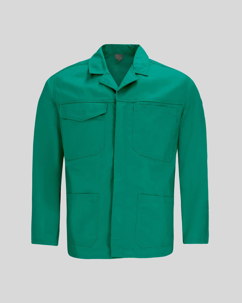 WSG1200 - Industrial workwear set – jacket and trousers (Emerald green)