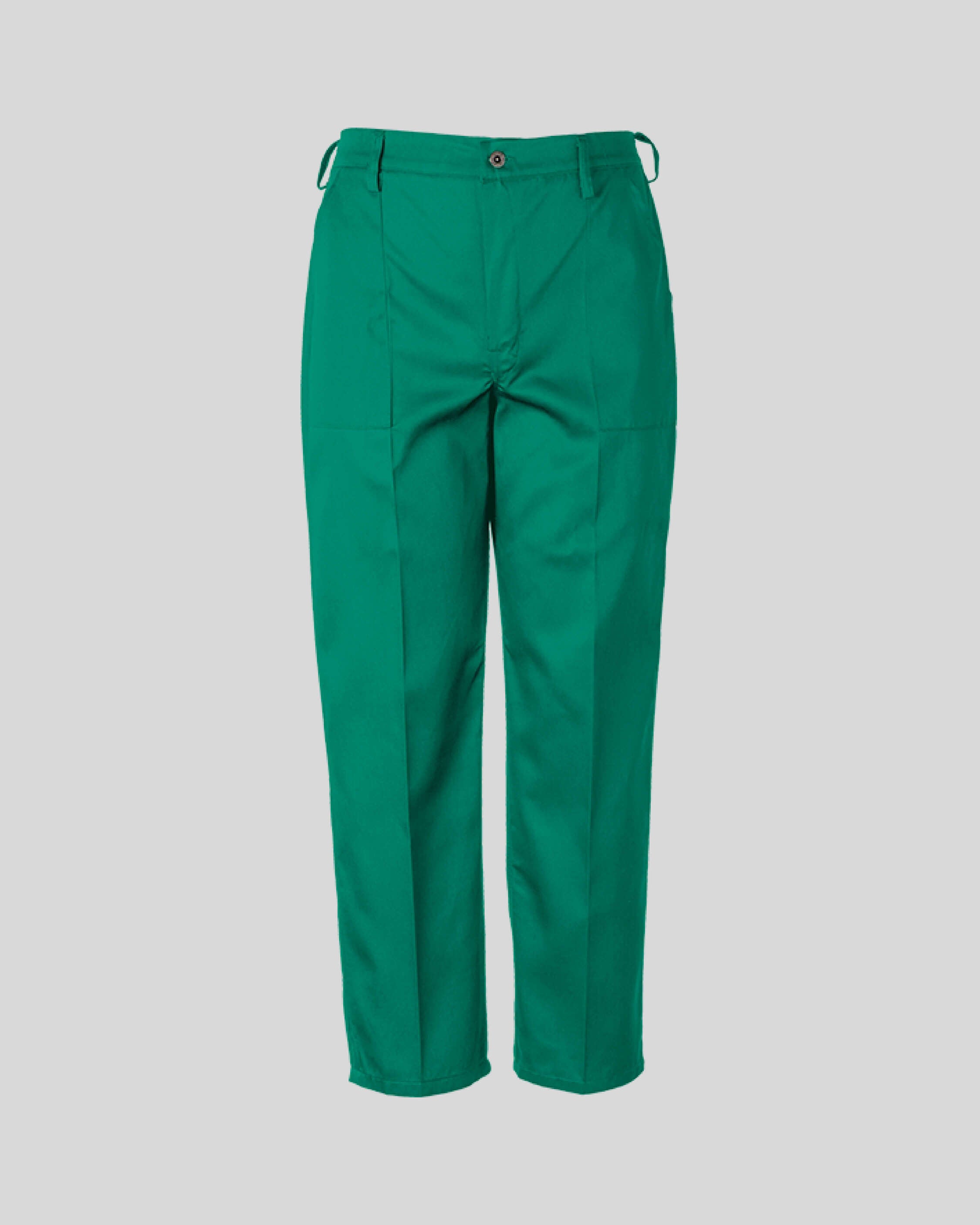 WSG1200 - Industrial workwear set – jacket and trousers (Emerald green)